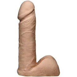 Dildo s testisi in priseskom Doc Johnson, 16.5 cm