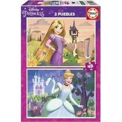 Educa - Puzzle 2x48 Disneyjeva princesa - 40 - 99 kosov