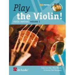 EAST:PLAY THE VIOLIN! VIOLIN METHOD VOL.1,+2CD