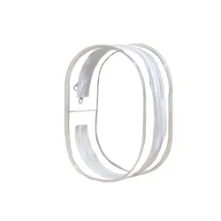 INF Vsestranska PVC torba za shranjevanje kozmetike, igrač in pisarniškega materiala Transparent, (5000130563)