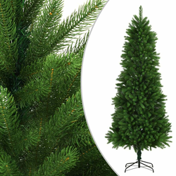 Umjetno božićno drvce s realističnim iglicama 240 cm zeleno