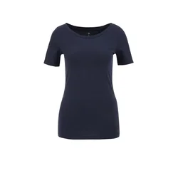 WE Fashion Majica temno modra