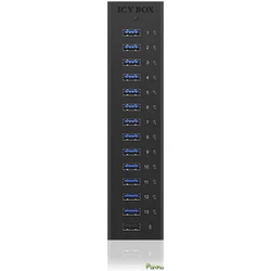 ICY BOX IB-AC6113, 13x USB3.0 Hub,