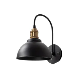 Opviq Varzan 10840 Zidna lampa, Crna