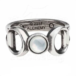 Prstan ALCHEMY GOTHIC - Triple Goddess - R219