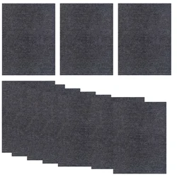 INF Samolepilni obliži za popravilo oblačil - 10 kos Black, (21535349)