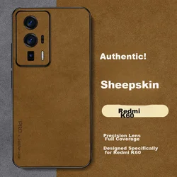 Shangsu Maska za mobilni telefon Redmi K60 / Redmi K60 Pro, Kaki