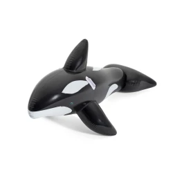 Bestway Dušek za vodu Jumbo Whale, 2.03m x 1.02m, Crno-beli
