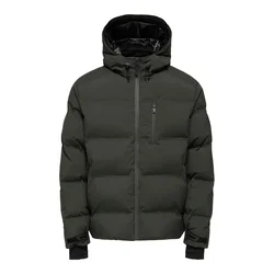 Only & Sons Zimska jakna ONSMATHIS temno siva