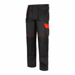 HLAČE GRAFITNO-ORANŽNE 190G/M2 3XL(60)