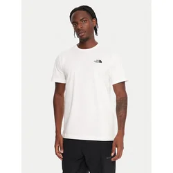 The North Face Majica Half Dome Photo NF0A8EE9 Bela Regular Fit