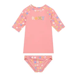 Roxy Komplet majice in kopalne hlačke Roxy Dot ERLWR03328 Roza
