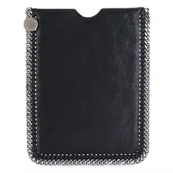 Stella McCartney-Falabella tablet pouch-women-Black