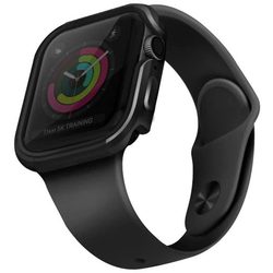 UNIQ Valencia Apple Watch Series 4/5/6/SE 44mm gunmetal grey (UNIQ-44MM-VALGRY)