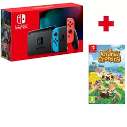 NINTENDO igraća konzola Switch + 2x Joy-Con (Blue & Red) + Animal Crossing: New Horizons