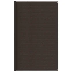Vidaxl Preproga za šotor 300x600 cm rjava