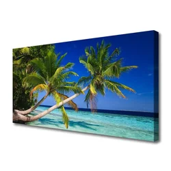 tulup.si Slika na platnu Palm tree morje landscape 100x50 cm
