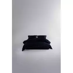 Lessentiel Maison Satenski Komplet posteljine, 200x220cm, Crna