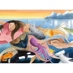 Ravensburger - Puzzle Mati morja - 500 kosov