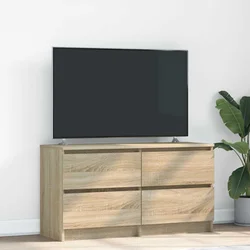 TV ormarić boja hrasta 100x35x54 cm od konstruiranog drva