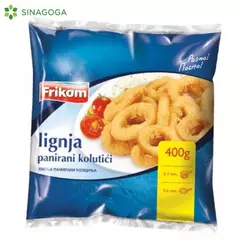 PANIRANI KOLUTICI LIGNJE 400GR (15) FRIKOM /JG