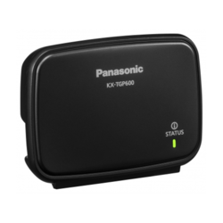 Panasonic KX-TGP600 IP phone Black Wireless handset LCD 8 lines Wi-Fi