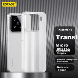 Escase Maska za mobilni telefonXiaomi 15, Providno-bela