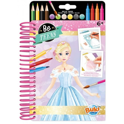 buki® kreativna modna skicirka princess dresses