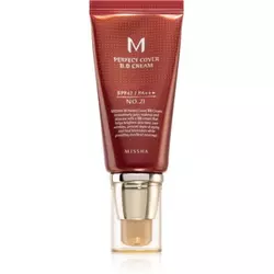 Missha M Perfect Cover BB krema s visokom UV zaštitom nijansa No. 21 Light Beige SPF42/PA+++ 50 ml