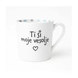 HOME COLLECTION SKODELICA 400ML TI SI MOJE VESOLJE