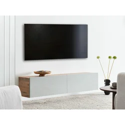 TV-omarica Berwyn 2663 (Svetlo zelena + Rjava) Rjava, Svetlo zelena, 140x30x32cm
