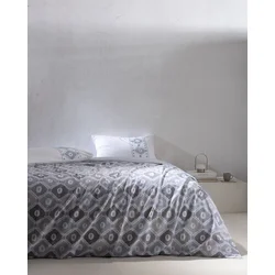 Madame Coco Set posteljine Avril, 160x220cm, Sivi