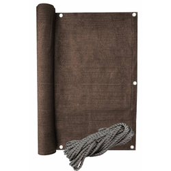 Bestent Balkonski paravan 0,8x5m 95% Balcone Brown