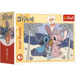 TREFL Lilo&Stitch Puzzle: Na plaži 54 kosov