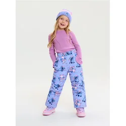 Sinsay - Postavljene ski-pantalone sa reflektujućim elementima Stitch - bledoplavo