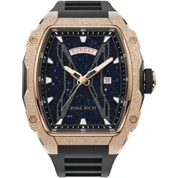 Paul Rich PR-45219 Mens Watch Astro Day & Date Eclipse 42mm 5ATM