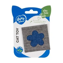 Duvo+ Igrača mačka Eco Navy odeja 8x8cm +