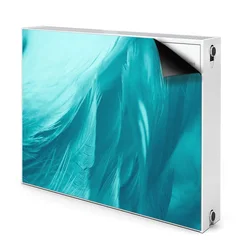 tulup.si radiatorska pokrov Modro perje 100x60 cm