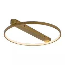 Rabalux Plafonjera Beliza, LED 45W, 3000K, 50cm, Zlatne boje