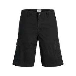 JACK & JONES Kargo hlače JPSTCOLE MATEO črna