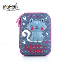 S-COOL SC2495 Pernica 3D Eva, prazna 22.5x15.5x5.2cm, Plava