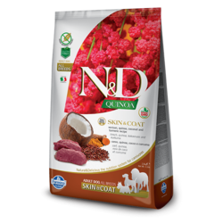 N&D Quinoa | Skin & Coat Venison za odrasle pse vseh pasem