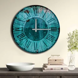 Wallity MDF Zidni sat 50cm Šareni