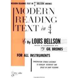 BELLSON L.:MODERN READING TEXT IN 4/4 FOR ALL INSTRUMENTS