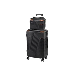 Komplet kovčkov TraveLux Urban IV na kolesih črne barve