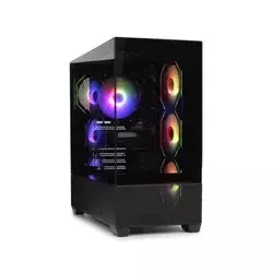 Ig-max X218B-4F V2 ARGB Kućište Black Horizon glass