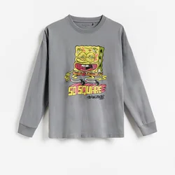 Reserved - Pamučni longsleeve SpongeBob