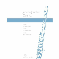QUANTZ:SONATA FOR THREE FLUTES