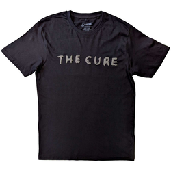 The Cure Circle Logo Hi-Build Black M Majica