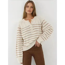 Hiccup Pulover Pullover bež